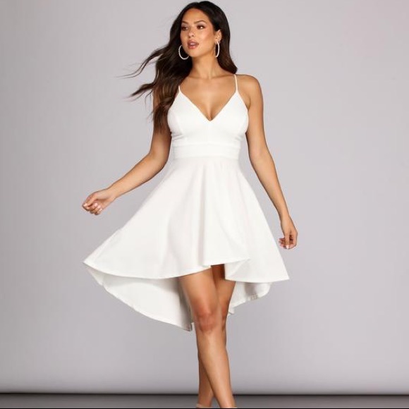 Windsor SWEPT OFF YOUR FEET HIGH-LOW DRESS